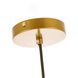 Rochester 1 Light 8 inch Brass Pendant Ceiling Light