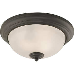 Huntington 2 Light 13 inch Oil Rubbed Bronze Flush Mount Ceiling Light