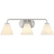 Blair 3 Light 25.5 inch Satin Nickel Bath Wall Light