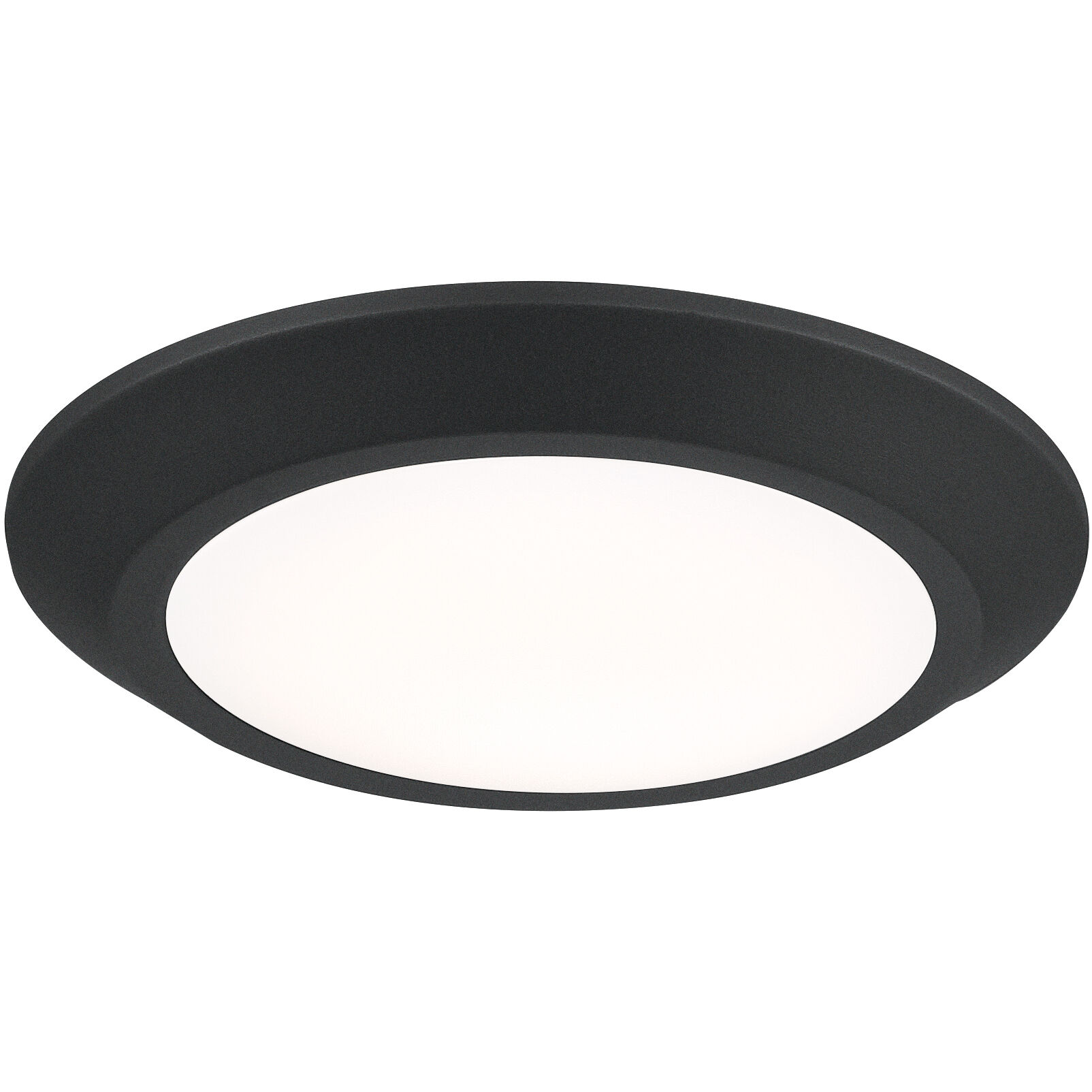 Verge 8 inch Earth Black Flush Mount Ceiling Light