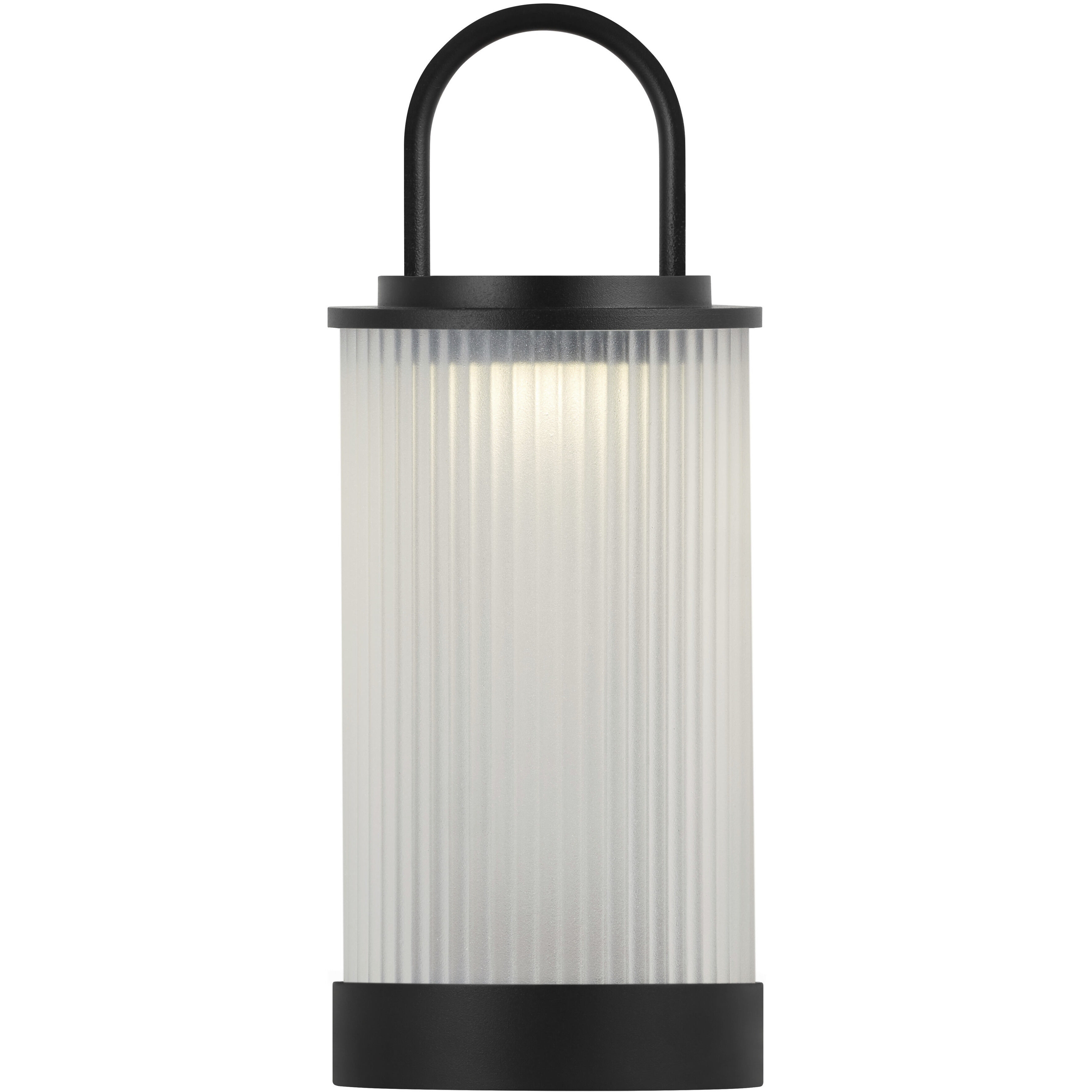 Tawa 11 inch 2.2 watt Black Rechargeable Table Lamp Portable Light