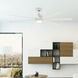 Pendry 72 72 inch Matte White Ceiling Fan