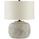 Beton 20 inch 150 watt Antique Earth Table Lamp Portable Light