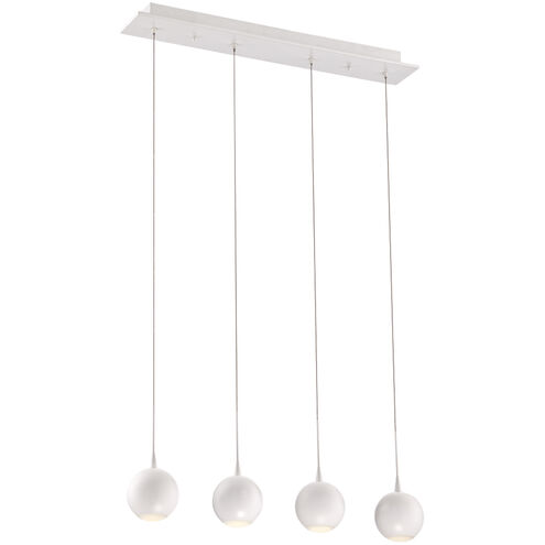 Patruno LED 6 inch Matte White Chandelier Ceiling Light