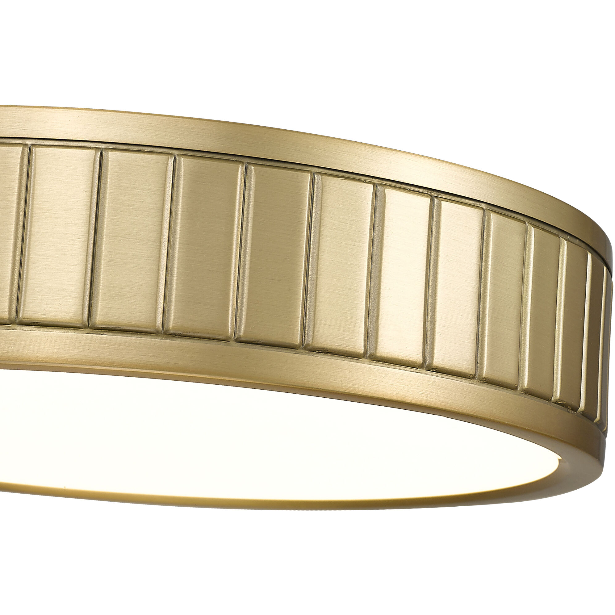 Madison LED 12.5 inch Modern Gold Flush Mount Ceiling Light