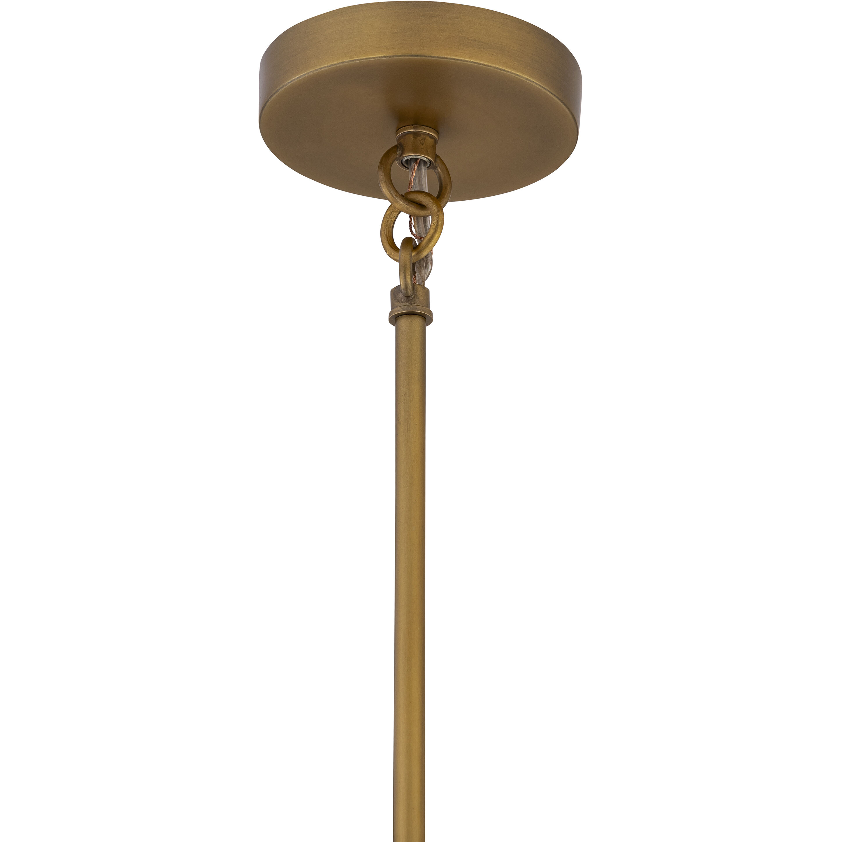 Fenric 1 Light 13.75 inch Legacy Brass and Dark Bronze Pendant Ceiling Light