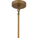 Fenric 1 Light 13.75 inch Legacy Brass and Dark Bronze Pendant Ceiling Light