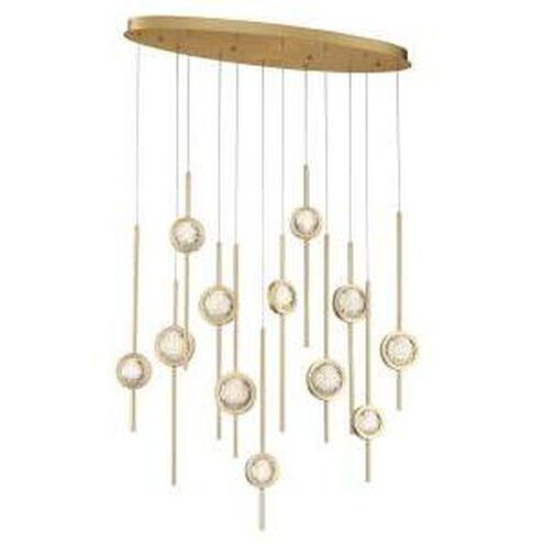 Barletta LED 12 inch Gold Chandelier Ceiling Light