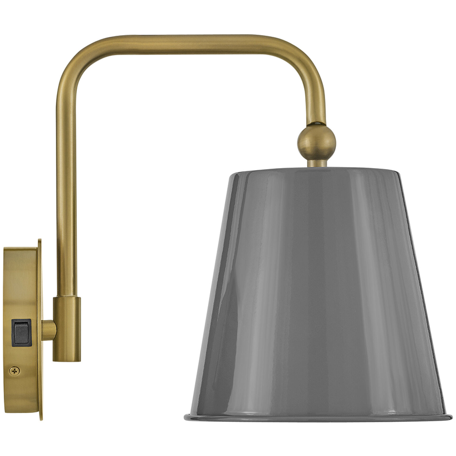 Blake LED 8 inch French Gray Sconce Wall Light