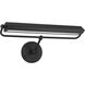 Miller 12 watt 21.5 inch Matte Black Picture Light Wall Light