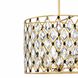 Windsor 4 Light 18 inch French Gold and Matte Black Pendant Ceiling Light