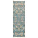 Coventry 96 X 30 inch Sky Blue/White/Coral/Aqua/Camel/Peach/Navy Rugs