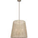 Mia 3 Light 18 inch Gold Chandelier Ceiling Light