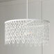 Pheobe 4 Light 24 inch Matte White Pendant Ceiling Light