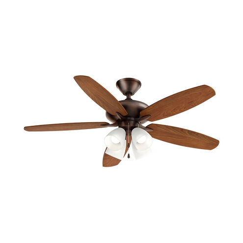 Renew Premier 52 inch Oil Brushed Bronze with Walnut Blades Ceiling Fan