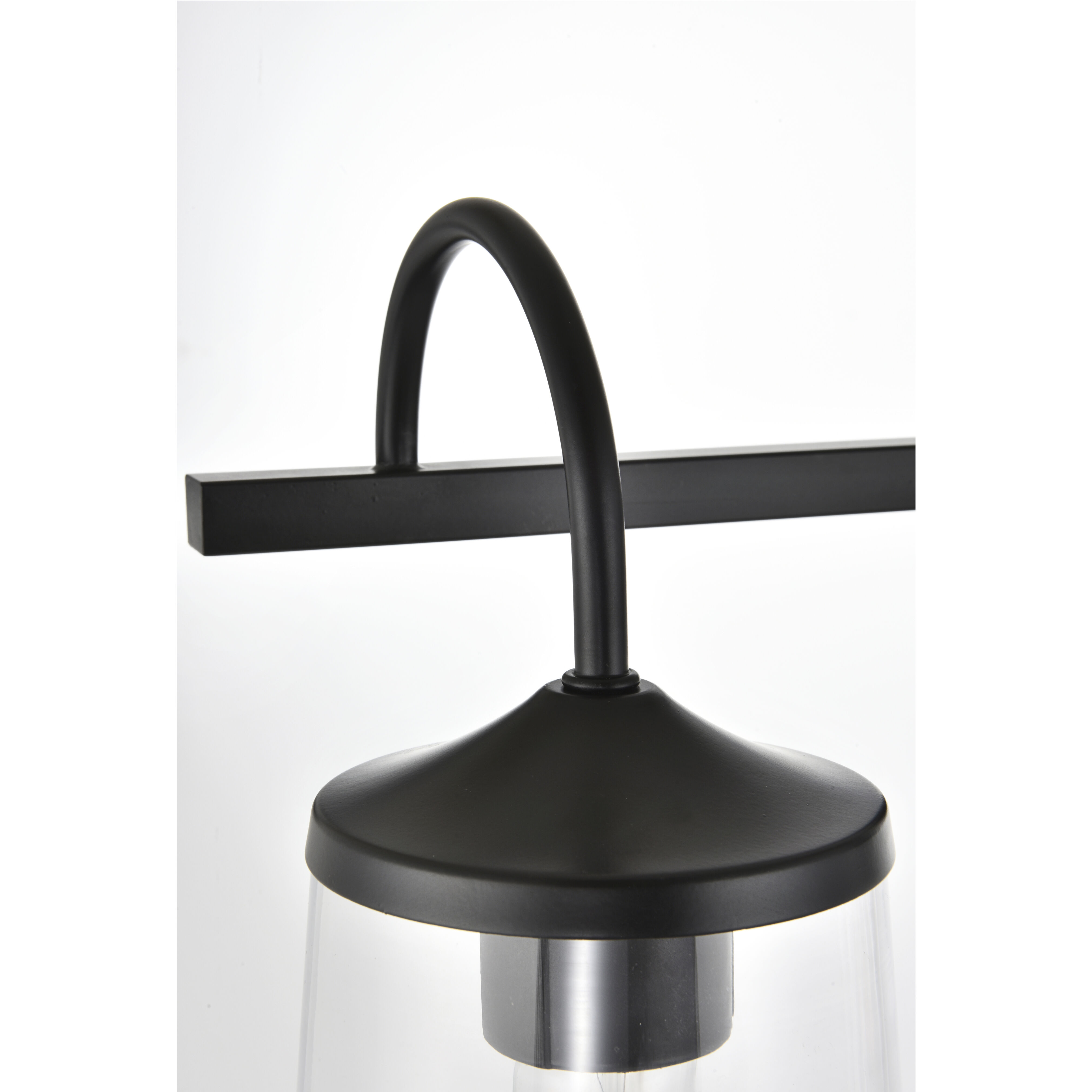 Avani 3 Light 24 inch Black Bath Sconce Wall Light