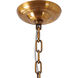 Canada 12 Light 26 inch Gold Chandelier Ceiling Light