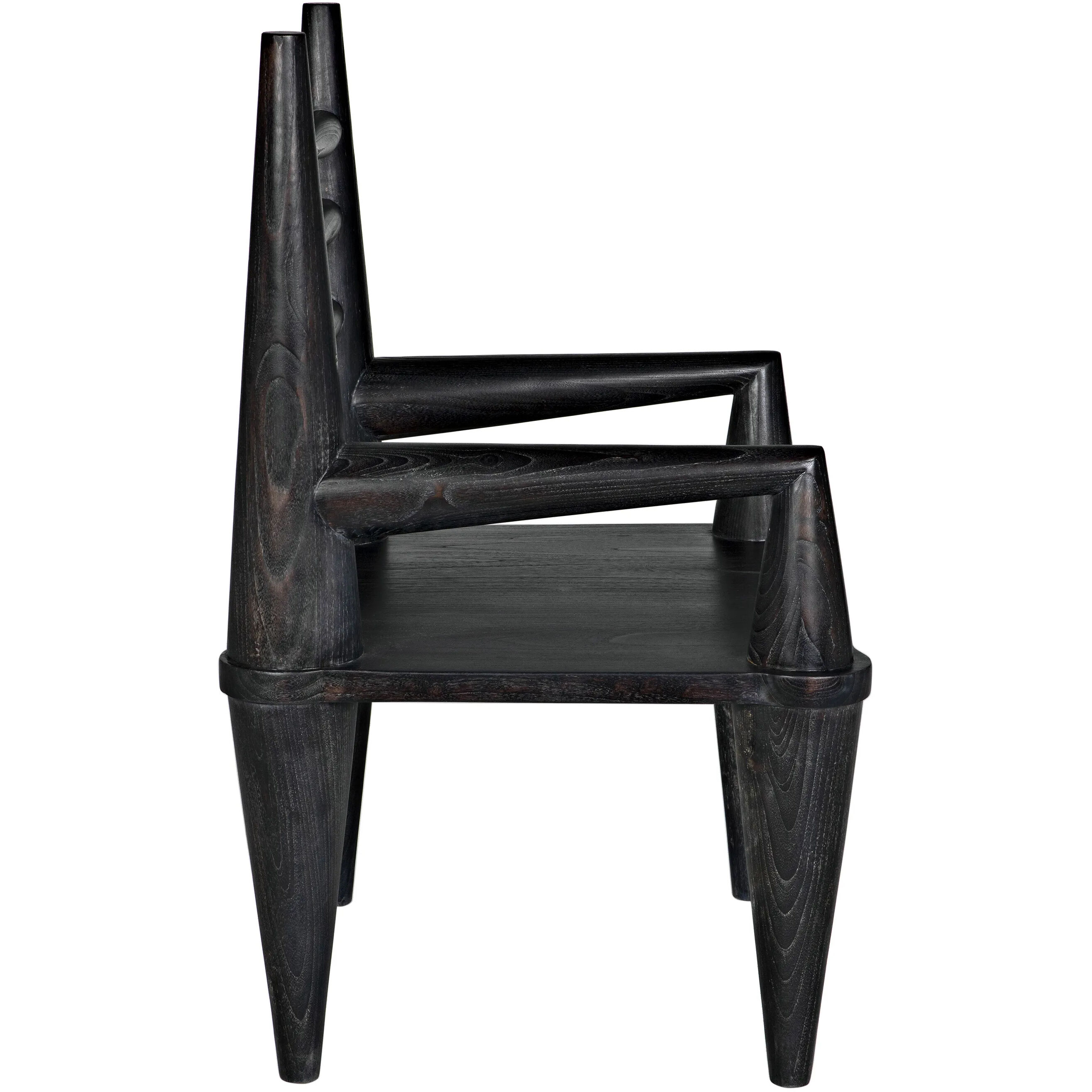 Cone Cinder Black Occasional Chair
