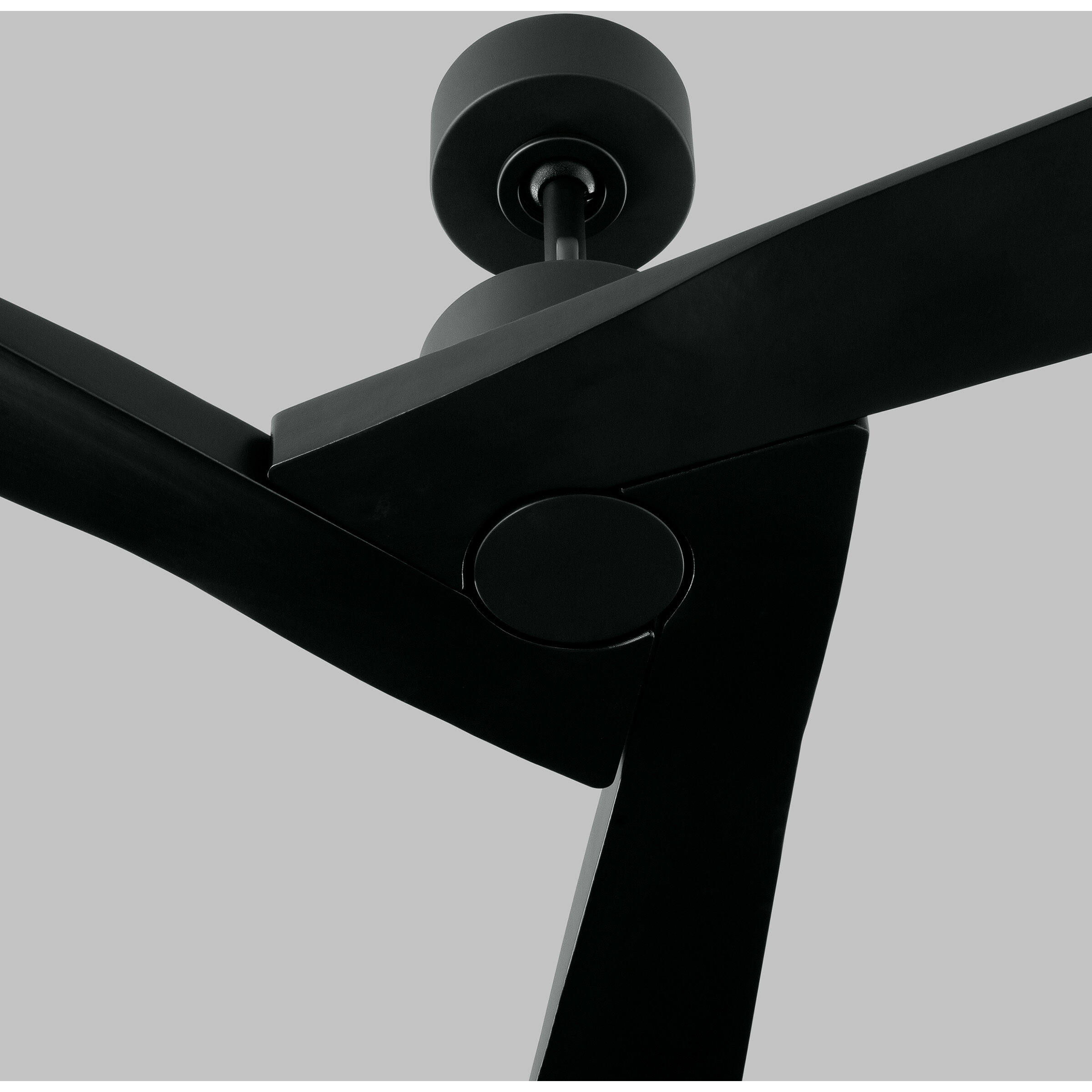 Alma 52 inch Midnight Black Indoor/Outdoor Ceiling Fan