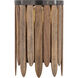 Marimba 1 Light 5 inch Walnut Wall Sconce Wall Light
