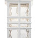 Beacon Square 1 Light 18 inch White Outdoor Wall, Large