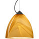 Vila 1 Light Black Cord Pendant Ceiling Light