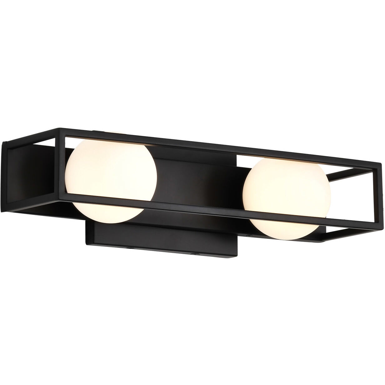 Jenkins LED 15.5 inch Matte Black Vanity Light Wall Light