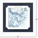Charleston / Hilton Head / Kiawan Island / Savannah Blue and White Framed Art, Propac