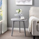 Cameron 25 X 20 inch Washed Grey Accent Table