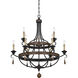 Starr 9 Light 34 inch Durango Chandelier Ceiling Light