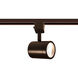 Charge 1 Light 120 Dark Bronze H Track Fixture Ceiling Light in 6