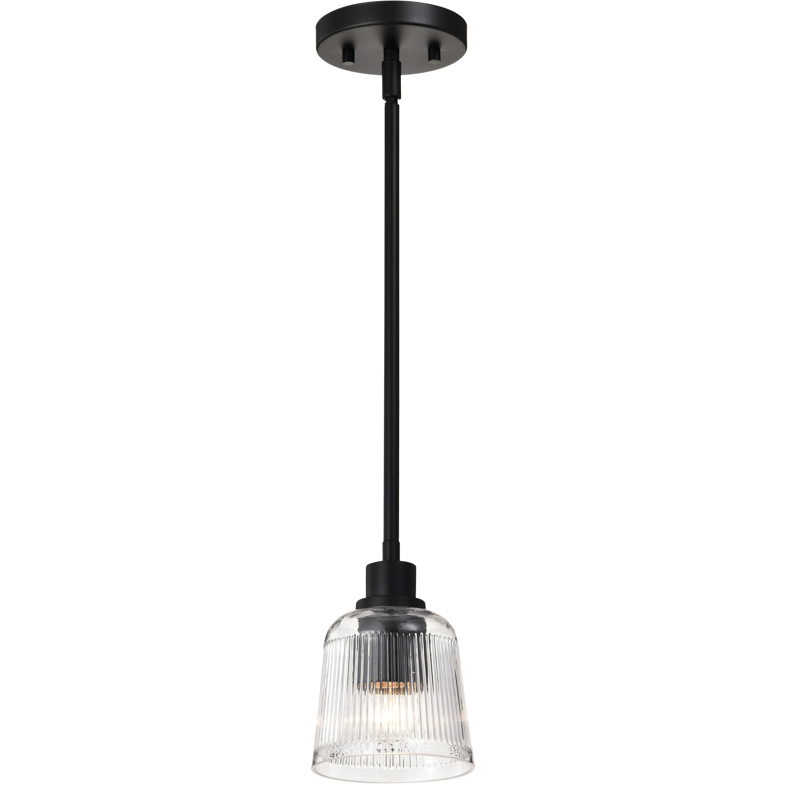 Grayson 5 inch Matte Black Pendant Ceiling Light