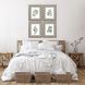 Florals Collection Green Framed Art