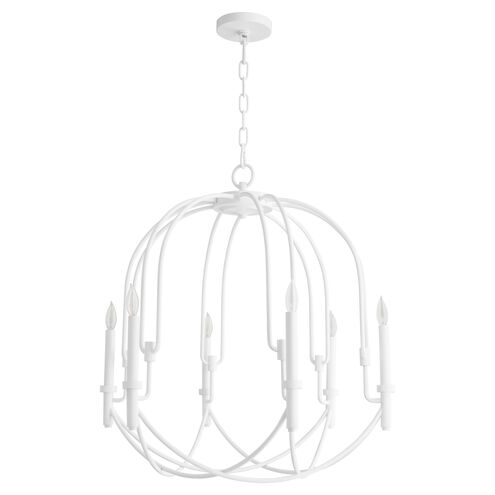 Linari 6 Light 26 inch Studio White Pendant Ceiling Light