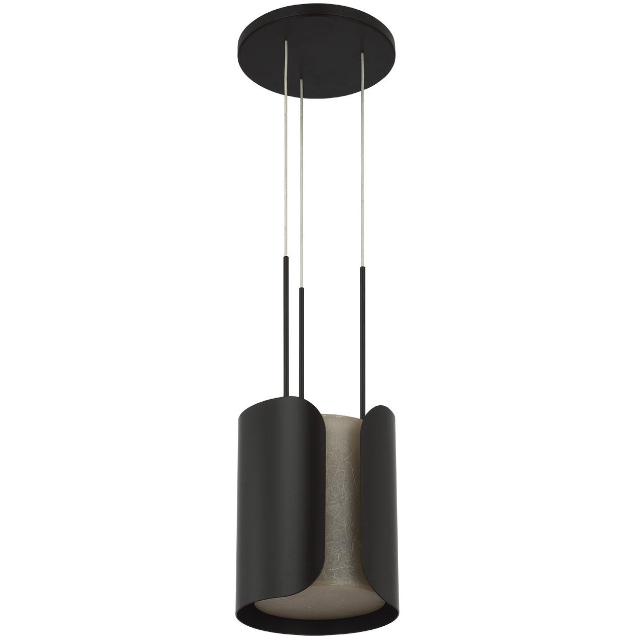 Anne-Marie Barton Armise LED 11 inch Matte Carbon Pendant Ceiling Light
