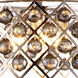 Madison 6 Light 25 inch Polished Nickel Pendant Ceiling Light in Silver Shade, Urban Classic