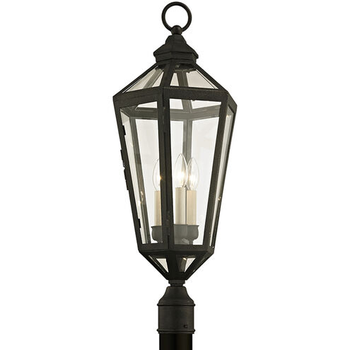 Calabasas 3 Light 29.5 inch Vintage Bronze Post