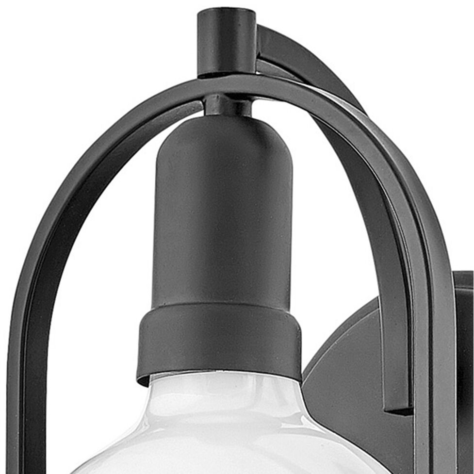 Somerset 1 Light 7.5 inch Black Vanity Light Wall Light