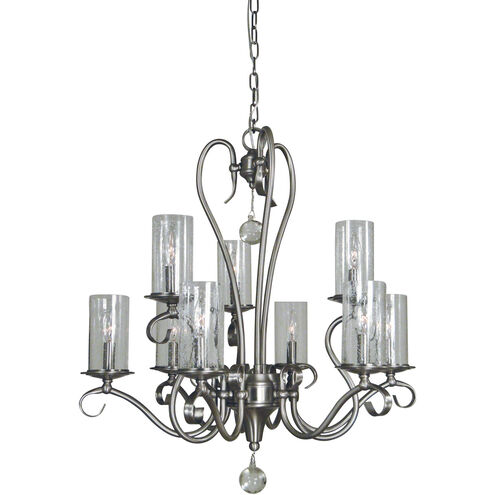 Ilsa 9 Light 27 inch Mahogany Bronze Dining Chandelier Ceiling Light