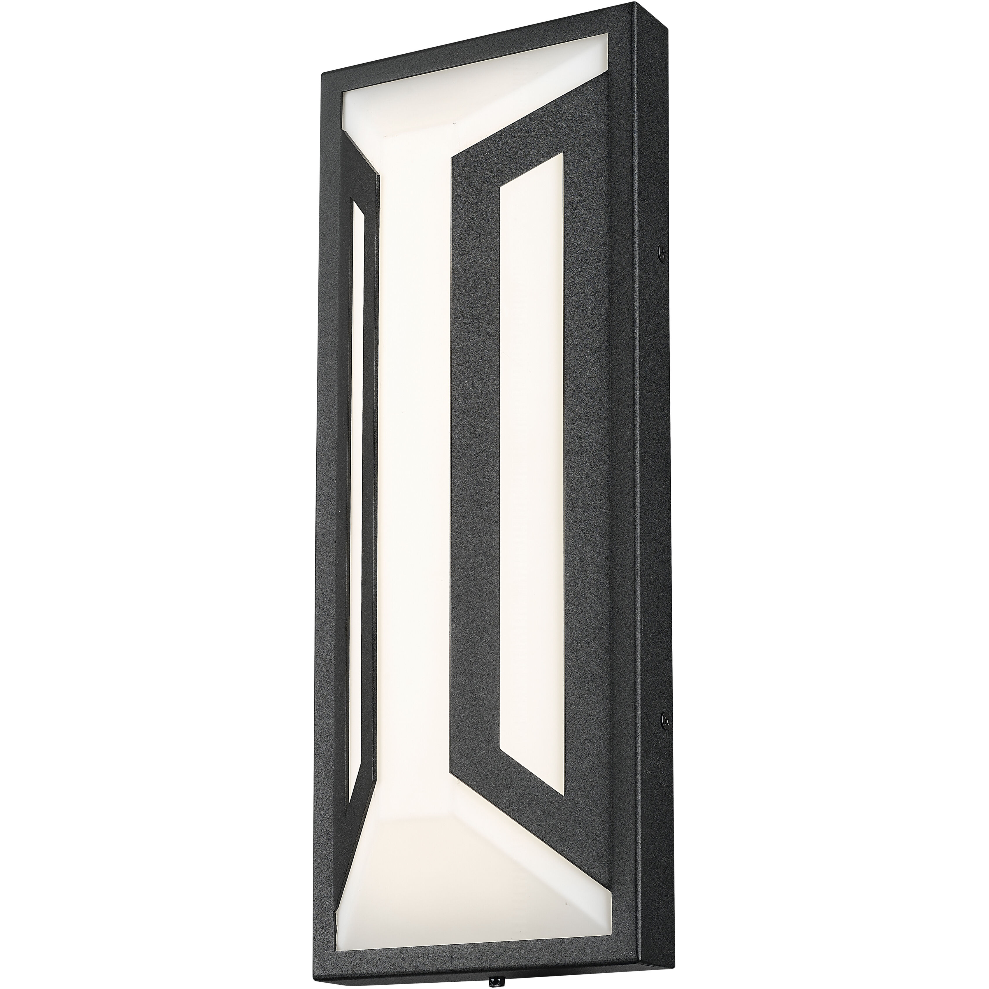 Banff LED 16 inch Sand Black Outdoor Wall Light in Soft Sand Black