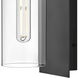 Lane LED 5 inch Black Sconce Wall Light
