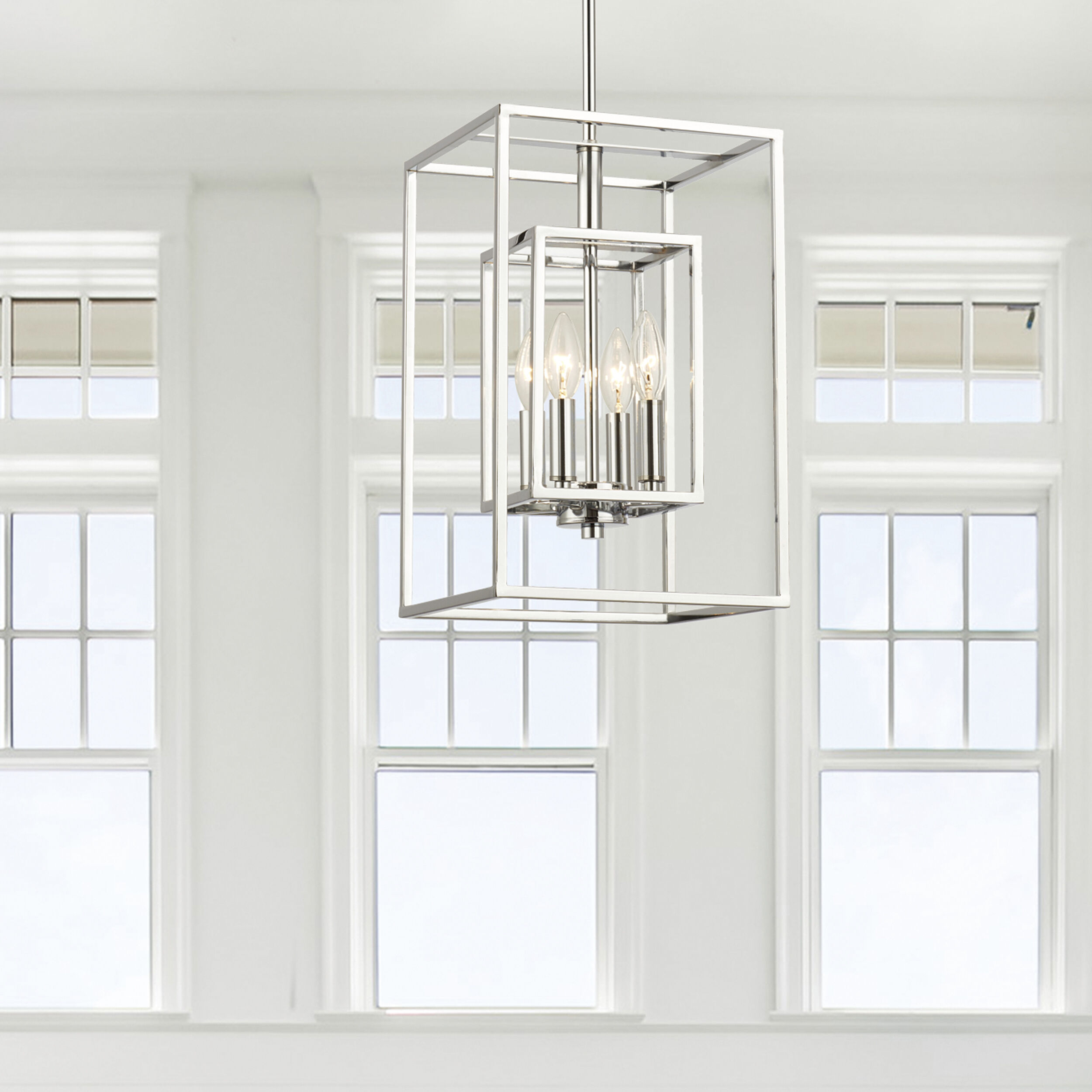 Kai Pendant Ceiling Light in Polished Chrome