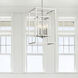 Kai 4 Light 10 inch Polished Chrome Pendant Ceiling Light