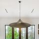 Vistara Pendant Ceiling Light in Sand Black