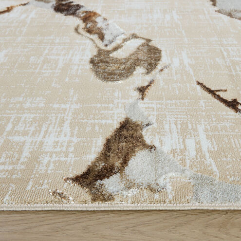 Piave 130 X 94 inch Earth Tones Rug in 8 x 11