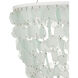 Thalassa 1 Light 29.5 inch Sugar White Pendant Ceiling Light