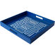 Amitola Navy and White Tray