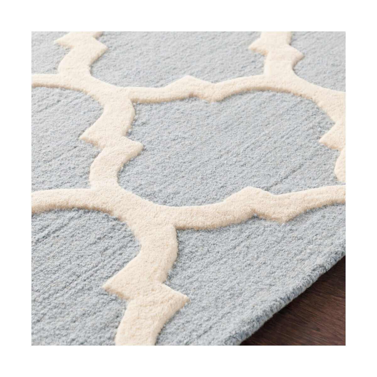 Pollack 96 X 27 inch Denim Indoor Runner, Runner