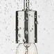 Beacon 1 Light 14 inch Polished Chrome Flush Mount Ceiling Light