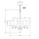 Signature 5 Light 19.5 inch Antique Bronze Chandelier Ceiling Light